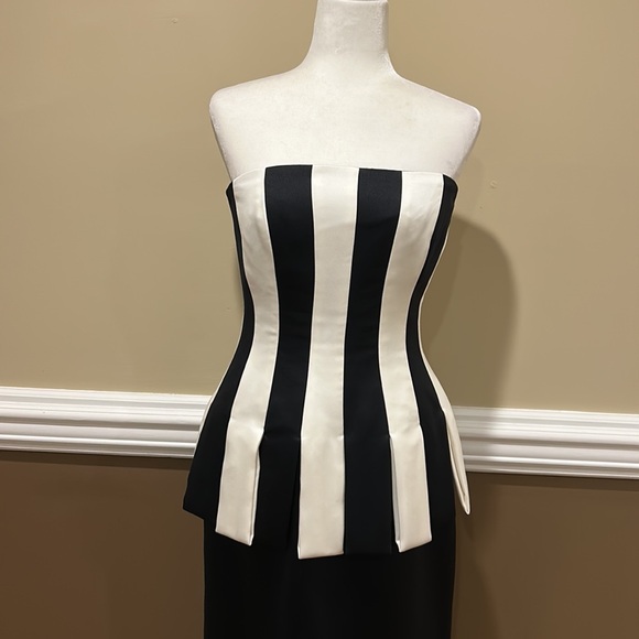 Victor Costa Vintage Evening Gown. Size 8 - Picture 6 of 16